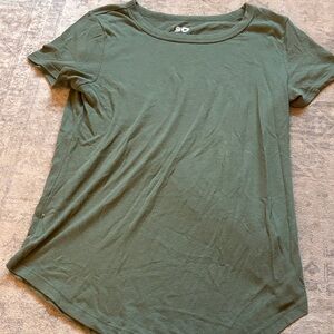 SO Women's Olive Green Short Sleeve Tee